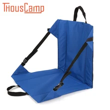 Открытый Портативный выполненные складной Рыбалка сиденье кресла коврик Регулируемый Пеший Туризм Пикник барбекю полулежал Альпинизм Подушка для стула