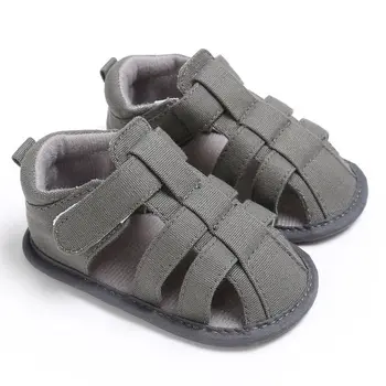 

Canvas Jeans New Summer Baby Moccasins Child Summer Boys Fashion Sandals Sneakers Infant Shoes 0-18 Month Baby Sandals
