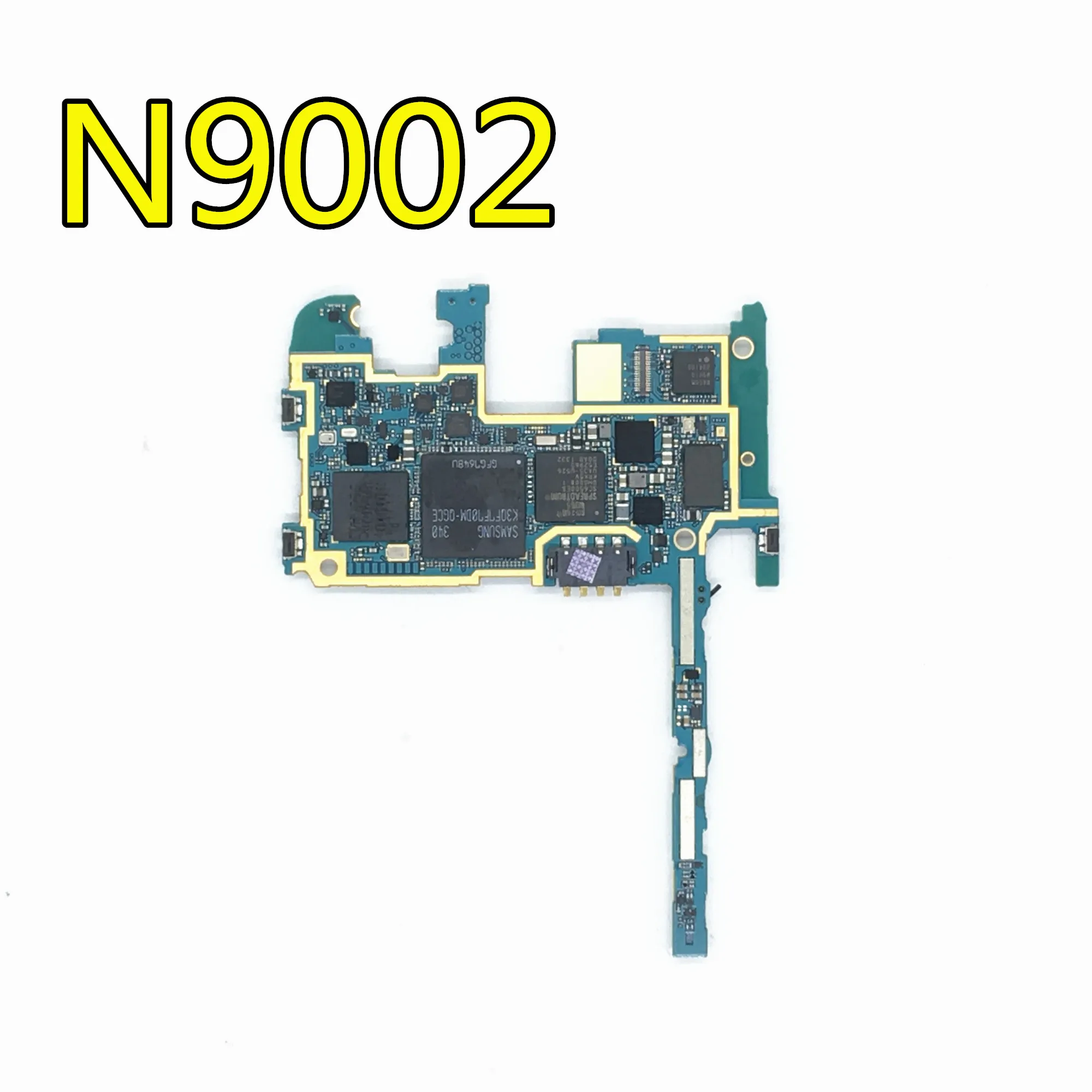 Полностью Рабочая б/у оригинальная плата для Samsung GALAXY Note 3 N9002 16 ГБ 32 материнская