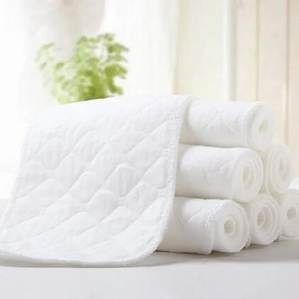 

5PCS Baby Diapers Bamboo Eco Cotton Disposable Diapers Nappy Baby Baby diaper changing pad Diapers Reusable #25