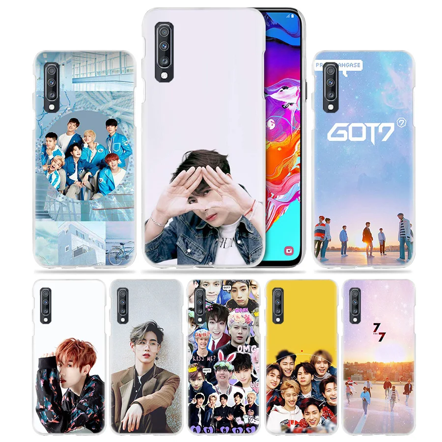 

GOT7 Jackson JinYoung Case for Samsung Galaxy M40 A50 A80 A70 A60 A40 A30 A20e A10 J4 J6 Plus J8 2018 S10e Hard PC Phone Cover