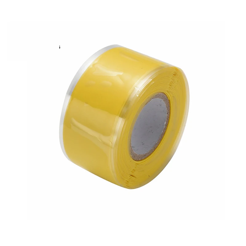 Водостойкая лента для ремонта первой помощи, самоклеющаяся термостойкая изоляционная лента, черный прозрачный ремонтный Водопровод - Цвет: Цвет: желтый