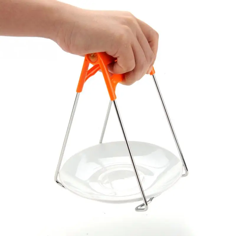Kitchen Bowl Pot Holder Carrier Clamp Clip Handle Protect Dish Clip
