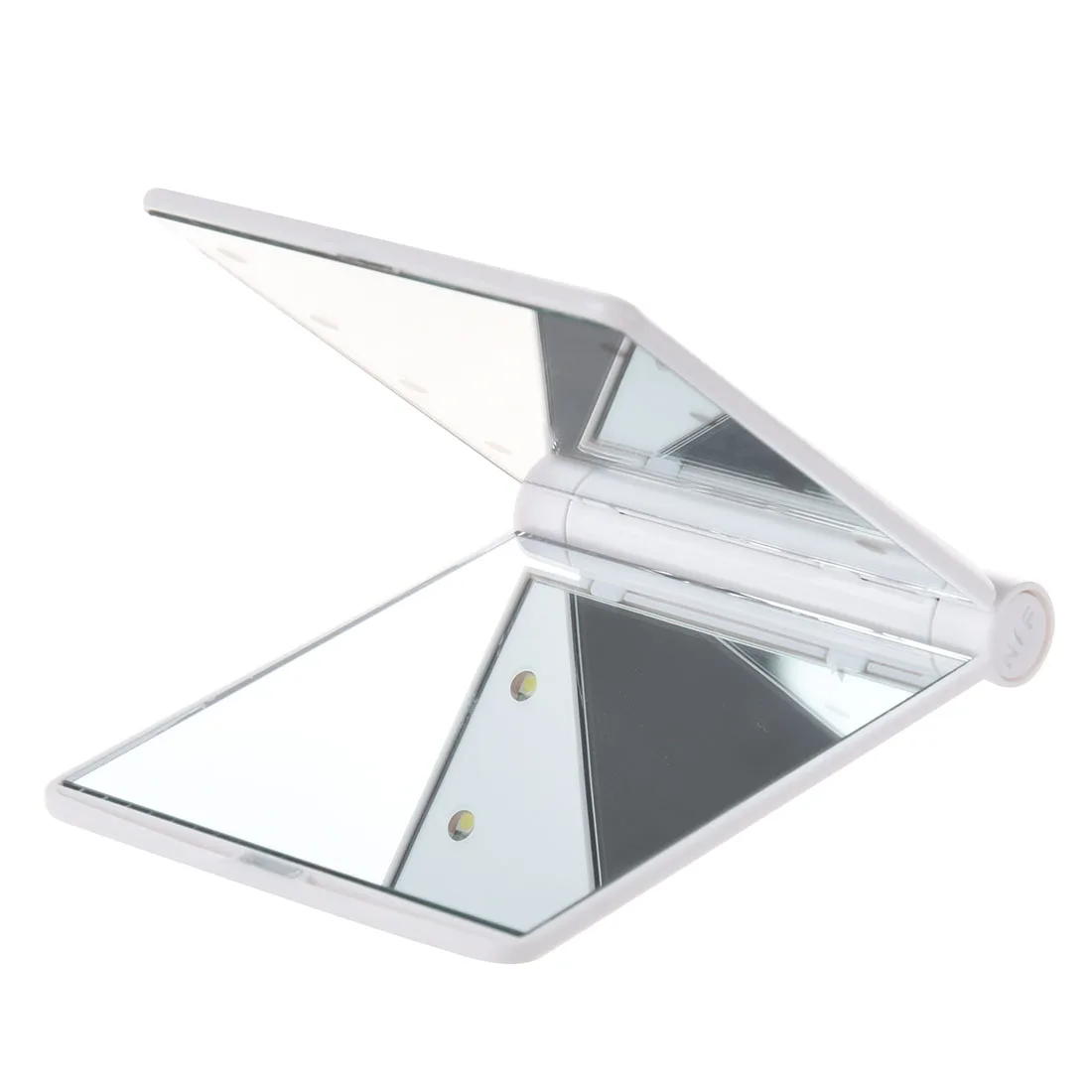 New LED Pocket Handbag Compact makeup mirror foldable with lights