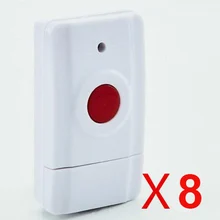 DZXWireless 868/mhz 433 MHz Аварийная кнопка для экстренной ситуации SOS Кнопка тревоги оповещения Встроенная антенна для системы охранной сигнализации