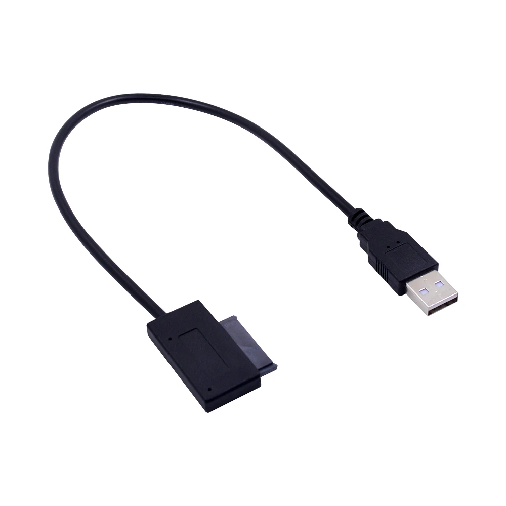 Кабель переходник CHIPAL USB 2 0 для Mini Sata II 7 + 6 13Pin конвертер ноутбука CD/DVD ROM
