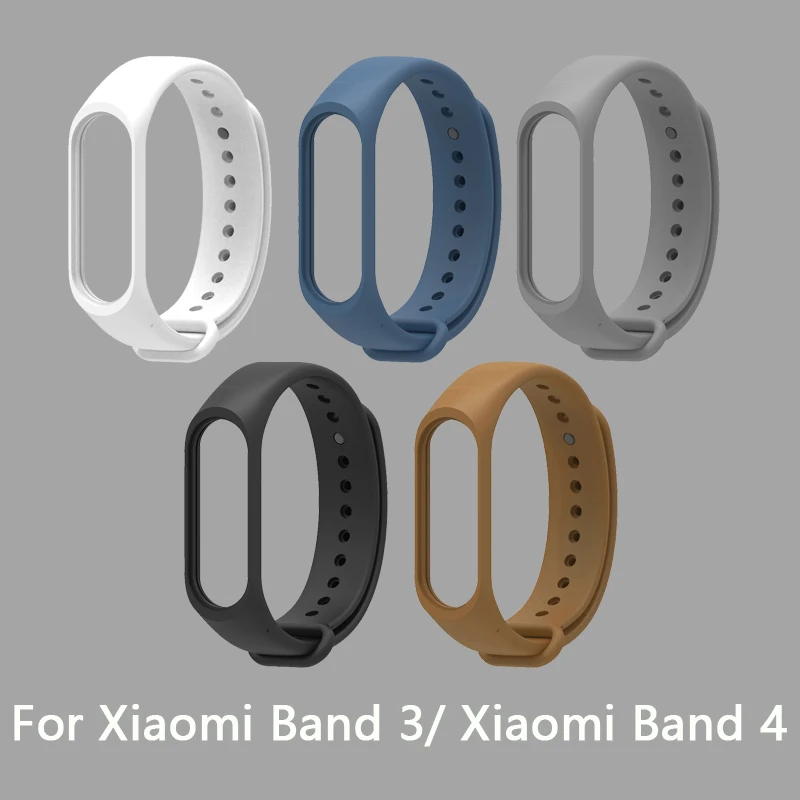 

Sport Mi Band 4 Strap wrist for M3S Smart wristband Compatible Silicone Bracelet for xiaomi Mi band 3 band3 smart watch bracelet