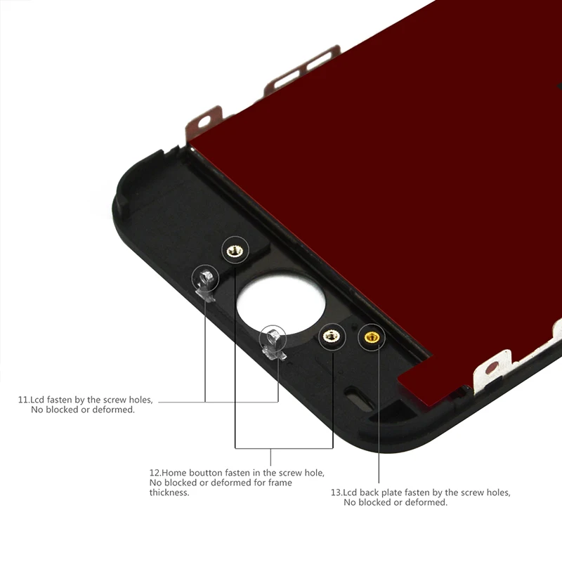 10 шт./лот AAA Качество без битых пикселей ЖК дигитайзер для iPhone 5C ЖК-дисплей с сенсорным экраном Цифровая сборка DHL Быстрая