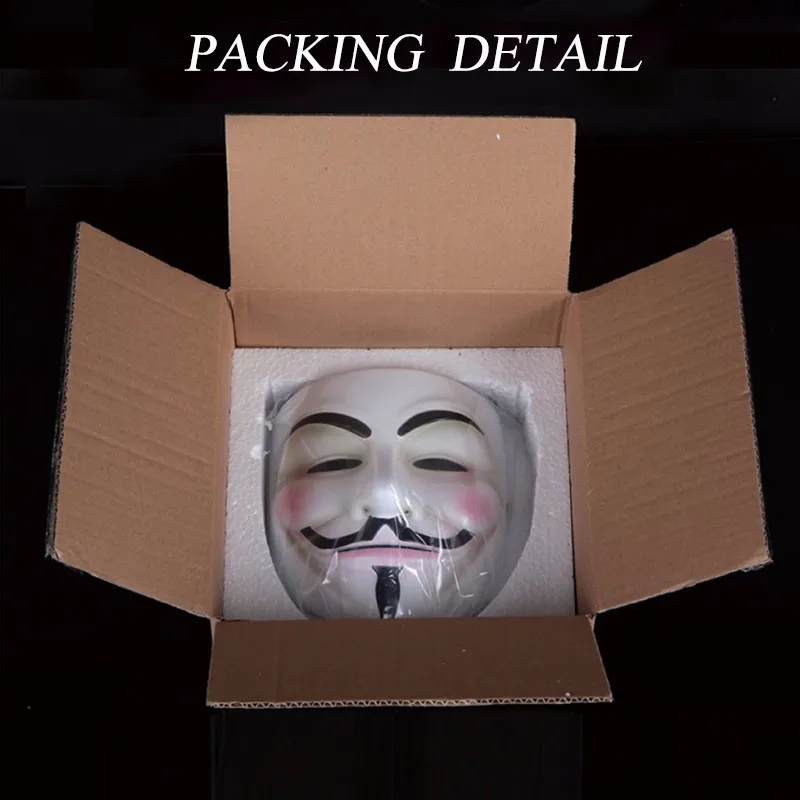 halloween mask v for vendetta extremely funny jokes realistic cosplay face mask v for vendetta mask anonymous mascara movie masks party masquerade fancy costume halloween