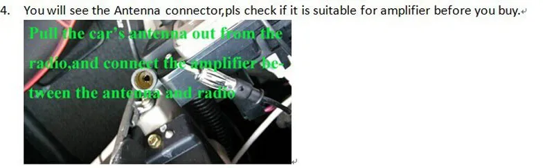 metal anti-interferência para carro, booster amp 88-108 mhz 12 peças de automóvel v