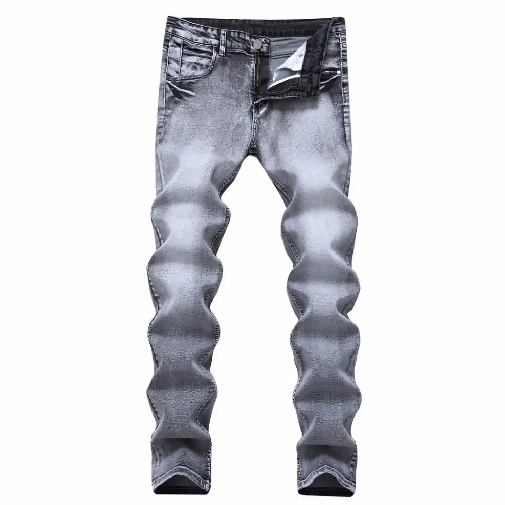 light grey wash jeans