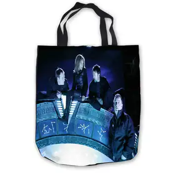 

Custom Canvas Kenny-Dark-Angel-stargate (1) Tote Hand Bags Shopping Bag Casual Beach HandBags Foldable 180911-02-59
