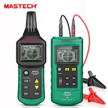 Mastech MS6818 проводной трекер портативный телефонный кабель локатор подземный детектор трубы профессиональный кабель тонер искатель
