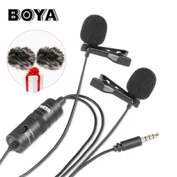 BOYA BY-M1DM Label петличный микрофон 6 м Boya3.5mm конденсаторный для iPhone samsung huawei смартфонов Dslr/регистраторы/видеокамеры