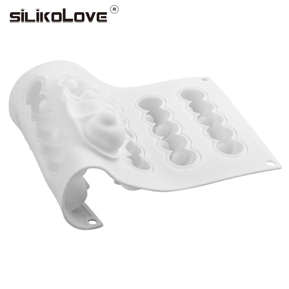 Силиконовая форма SILIKOLOVE для торта мусса украшение сделай сам шоколада