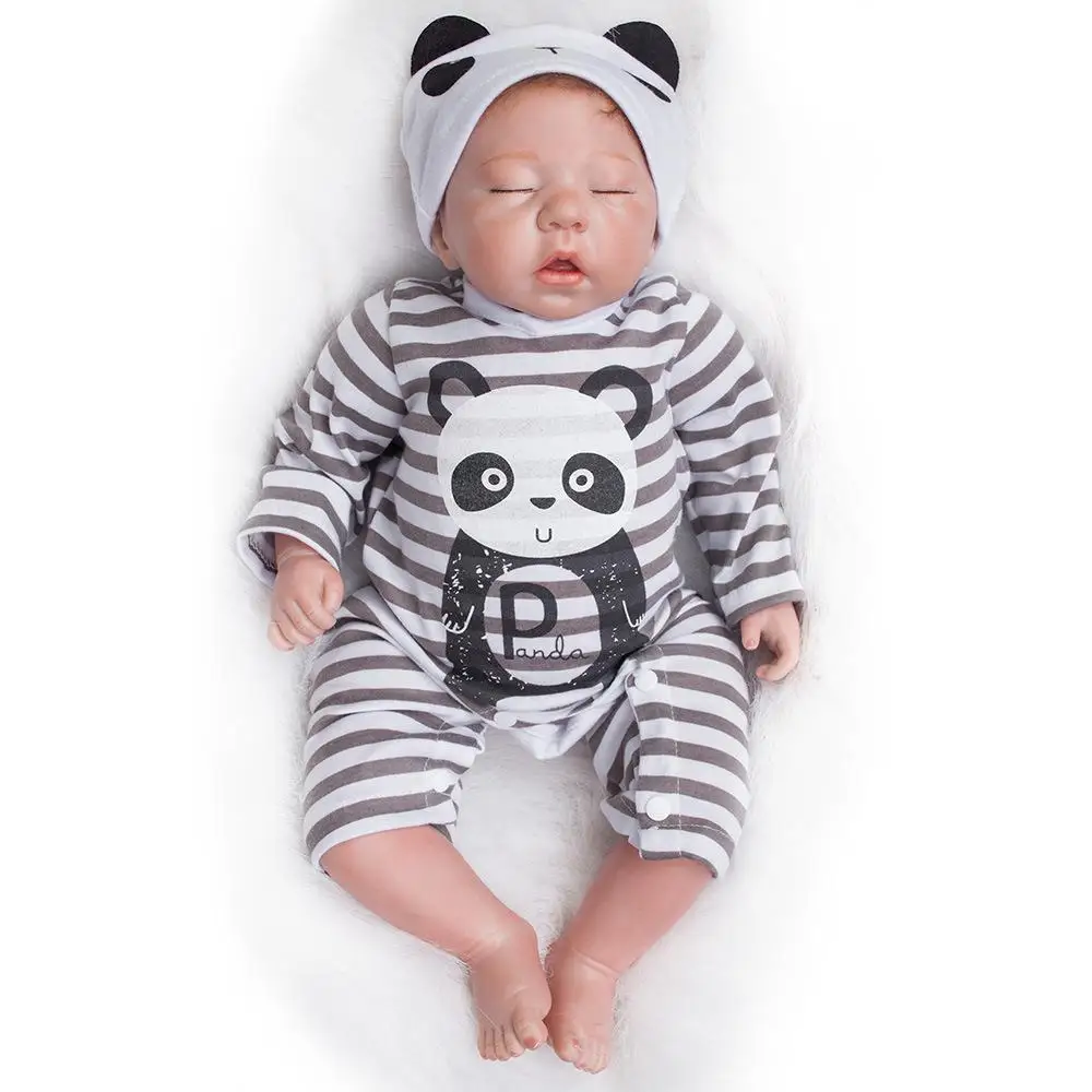 

LeadingStar Simulation Soft Plastic Silicone Plastic Realistic Doll 20 inch