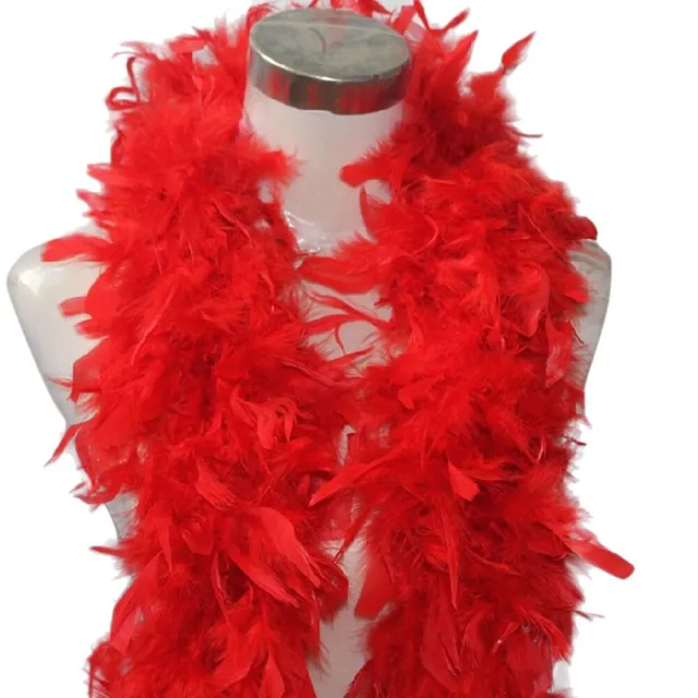 Unisex Fancy Dress Feather Boa Burlesque Showgirl Hen Night Festival ...