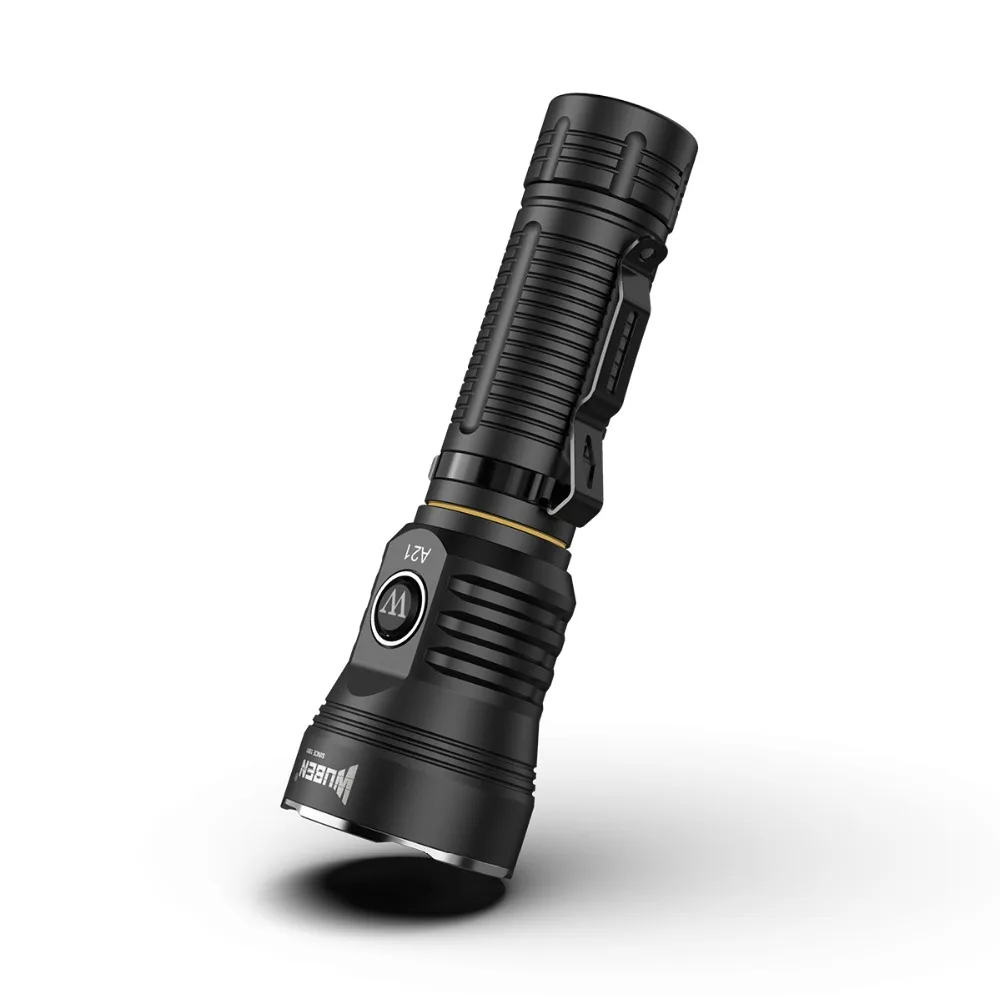 Wuben A21 USB Перезаряжаемый фонарик CREE XHP70.2 max 4200 люмен луч бросок 222 м ручной фонарь с