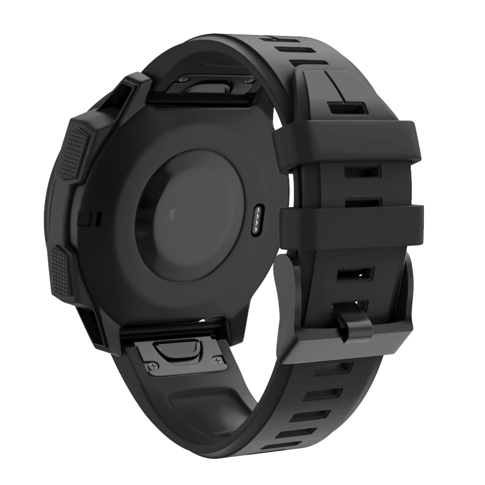 Fivstr Гладкий узор Easyfit ремешок для часов Garmin Fenix 5X5 Plus 3 3HR D2 S60 MK1 Смарт часы Quick Release ремешок на запястье