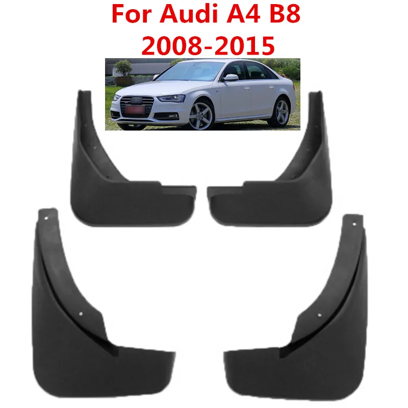 New 4pcs Car Mud Flaps Splash Guard Fender Mudguard Mudflaps For Audi Q5 2009 2010 2011 2012 2013 2014 2015 2016 2017 2018