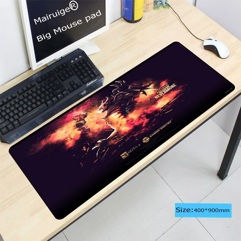 Mairuige DOTA 2 Boys Love большая игровая клавиатура Коврик для мыши сшитый край резиновый
