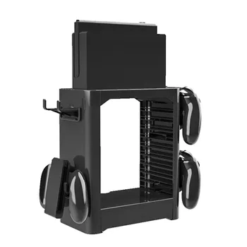 

Hot Sale Multifunction Game Disk Storage Tower CDs Controllers Holder Shelf for Nintendo Switch Console