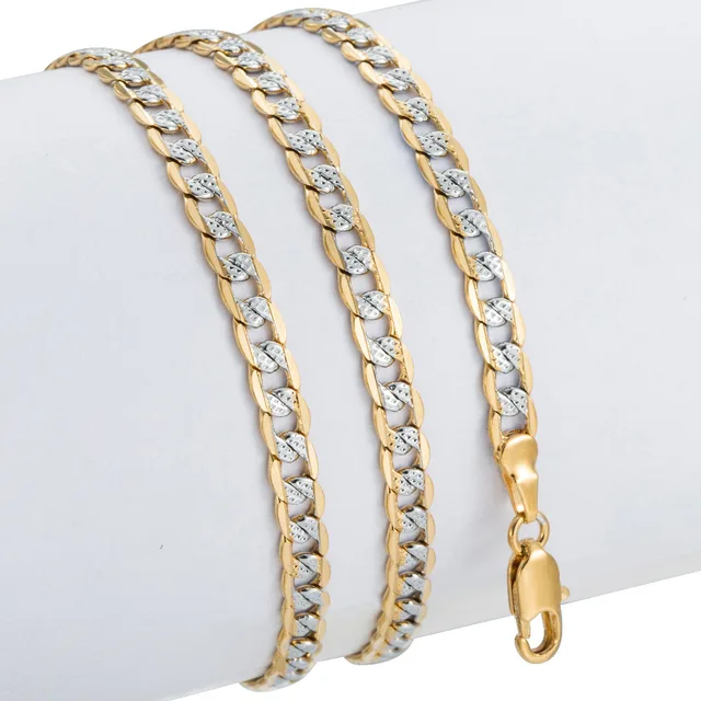 Trendsmax Gold Cuban Link Chain Necklace for Men Women Fashion Jewelry - Image 4