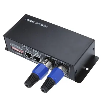 

DC 12V-24V 3 Channel DMX Decoder LED Controller for RGB 5050 3528 LED Strip Light