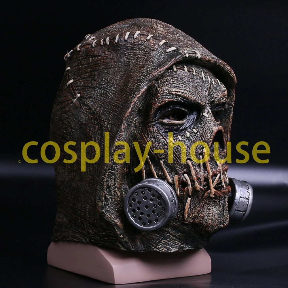 Batman Mask Suicide Squad Scarecrows Masks Dr. Jonathan Crane Mask Blocks DC Batman Superhero Mask Halloween Party Prop (1)
