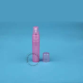 

200PCS/LOT Wholesale 5ml Plastic Perfume Atomizing Spray Bottle Empty Parfum Vial Mini 5g Cosmetic Container Small Pink Pot