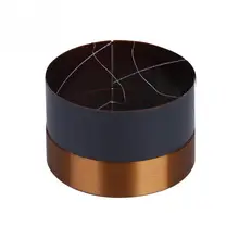 VBESTLIFE 1 шт 75,5 мм ядро Бас Звуковая катушка Черный алюминиевый звук отверстие для выхода воздуха 75,5 мм для 10-18 дюймов сабвуферный динамик