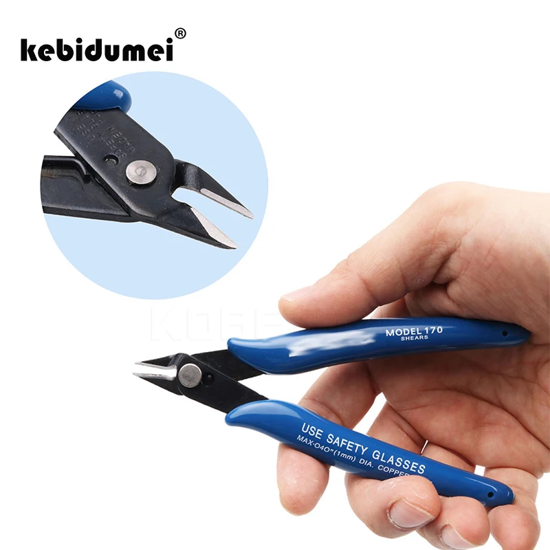 

kebidumei Wire Stripping Strippe Crimper Pliers Crimping Tool Cable Stripping Wire Cutter Multi Tools Cut Line Pocket Tool
