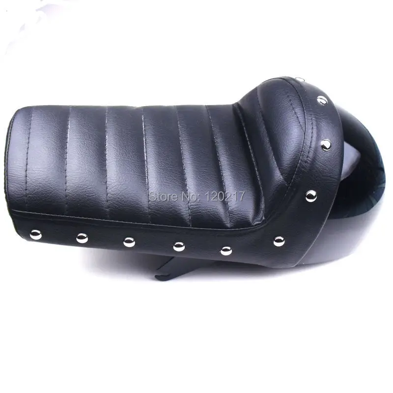

New Black Cafe Racer Retro Seat Monkey Z50 Z50J Z50A Z50R Gorilla Vintage Seat Hump Metal Stud