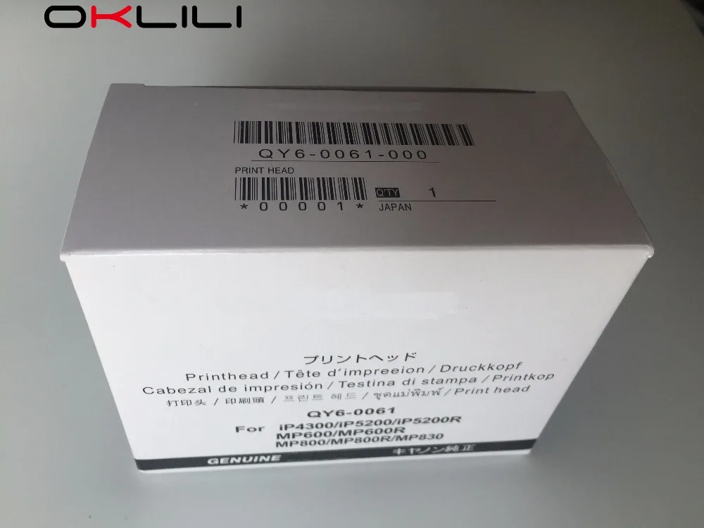 Prix pour D'ORIGINE QY6-0061 QY6-0061-000 Tête D'impression Tête D'impression pour Canon iP4300 iP5200 iP5200R MP600 MP600R MP800 MP800R MP830 Prix pour D'ORIGINE QY6-0061 QY6-0061-000 Tête D'impression Tête D'impression pour Canon iP4300 iP5200 iP5200R MP600 MP600R MP800 MP800R MP830