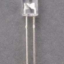 1000 шт. x 3 мм плоский верх прозрачный желтый теплый белый красный нефрит зеленый синий светодиодный светильник