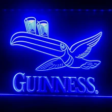 012-Guinness Toucan пивной бар Пивной клуб светодиодный неоновый свет знак