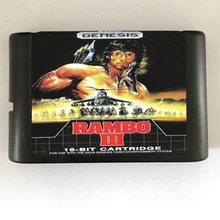 Rambo III игровой картридж новейшая 16 бит игровая карта для sega Mega Drive/Genesis system