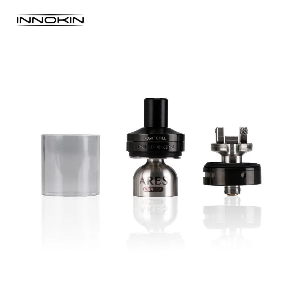 100% оригинал Innokin Ares Mtl RTA атомайзер 4 мл емкость бака 24 мм Диаметр регулируемый