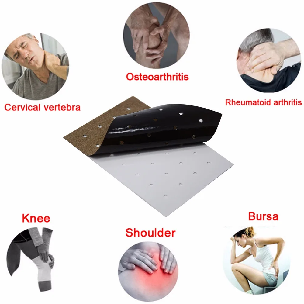 Пластырь китайский от боли в суставах 32 шт./4 упаковки|body massager|pain patchpain killer |