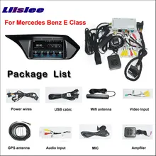 Liislee автомобильный Android мультимедиа для Mercedes Benz E Class W213~ AUX Радио стерео CD DVD плеер gps карта навигационная система