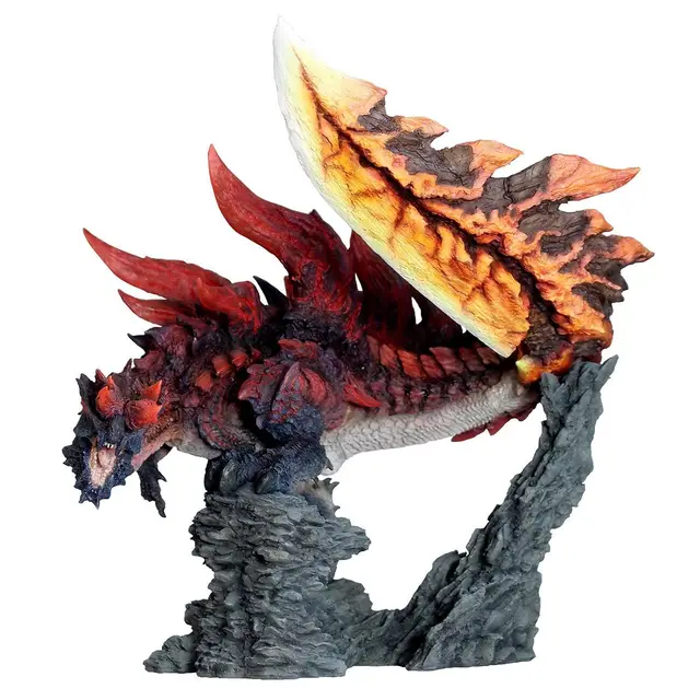 Limited Big Monster Hunter World Online Game Dinovaldo Monster Dragon