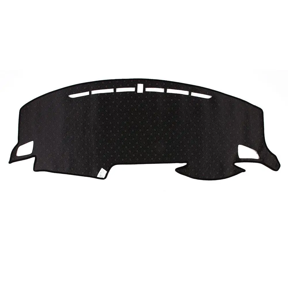 

Silicone Slip Felt Fabric Dashboard Mat Sun Cover Pad Dashboard Cover Black Left Driver'S Seat Truck Parts Motors Parts