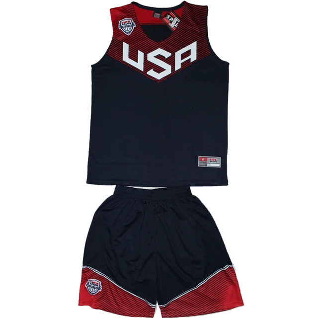 Dream Team USA Basketball Clothes Set Team Usa Basketball Jersey and