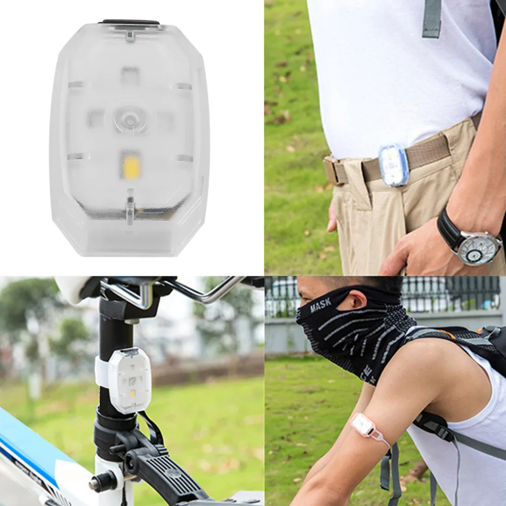 Cheap Multifunctional Outdoor Cycling Bicycle Front Light Night Running Safety Armband Arm Strap Light Bike Accessories 2