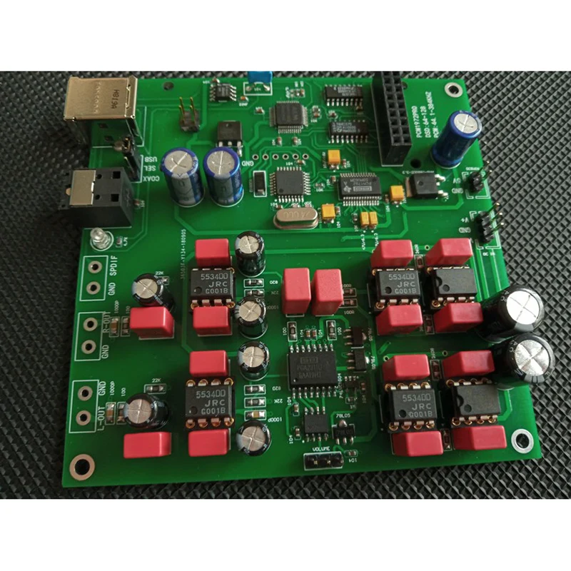 PCM1792Apro DAC аудио декодер коаксиальный и волоконный вход поддержка 24 бит 192 кГц 9 15