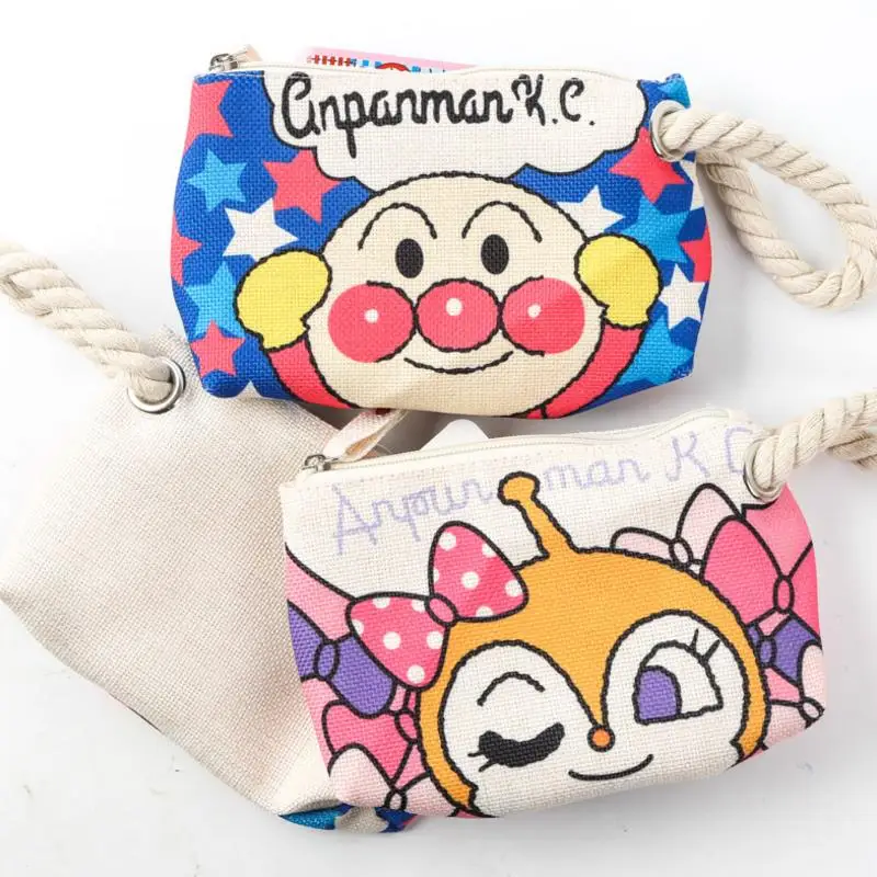 

1 Pc lovely Cartoon Bread Superman cloth Pencil bags Cosmetic Bags Storage Travel Pouch Girl makeup bags Plush toys