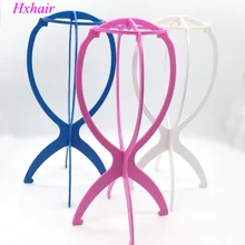 10 шт Пластиковые парики стенд/держатель париков для волос парики/Красный Розовый Белый Синий Черный/смешанные цвета