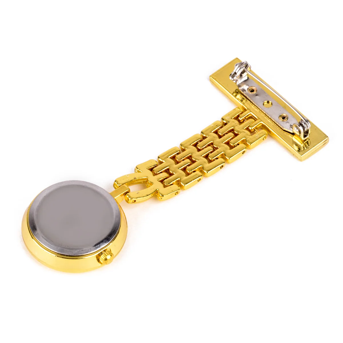 Shellhard Round Dial Red Cross Nurse Watches  3 Colors Brooch Fob Quartz Nurse Clip on Hanging Medical Pocket Watch