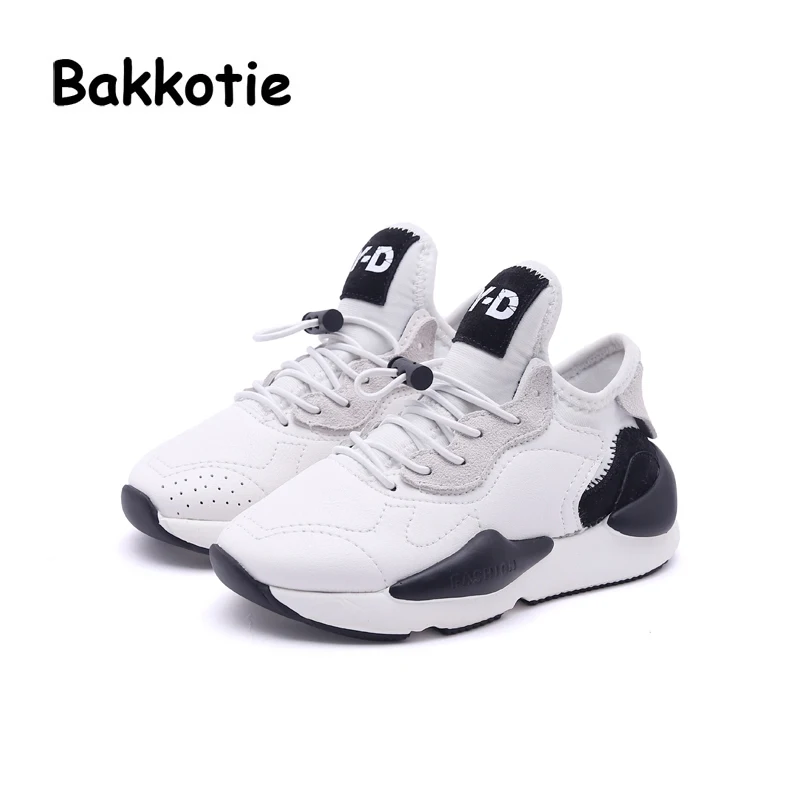 Bakkotie 2018 Весенняя мода новый детские спортивные Закрытая обувь для девочек бренд