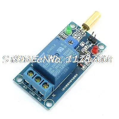 

DC 12V 1 CH Dumping Angle Sensor Inclination Acceleration Relay Module